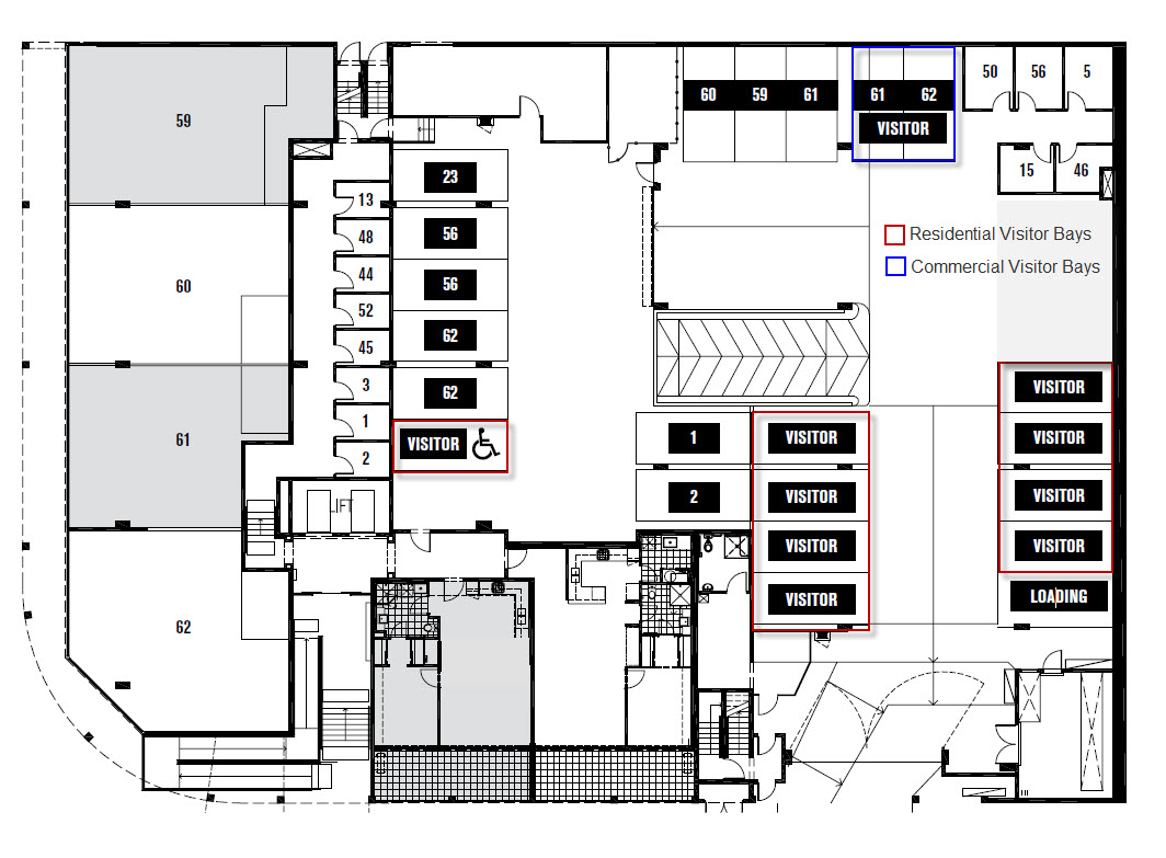 Marq Strata - Car Parking - Visitors